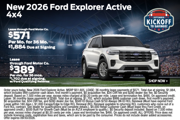 オーダー New Ford Specials | Suburban Ford of Waterford